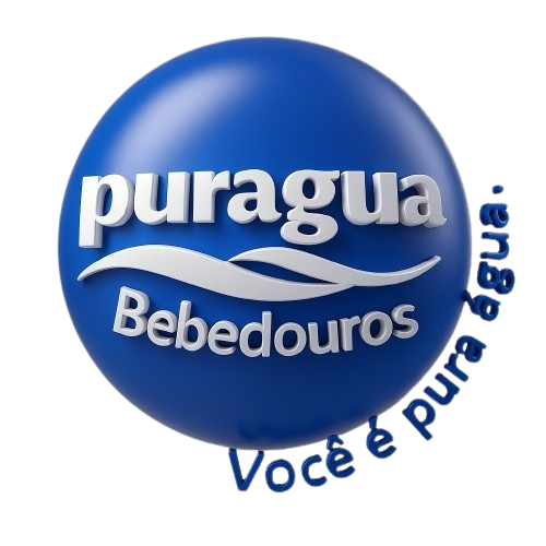 Logo PURAGUA BEBEDOUROS - VOCÊ É PURA ÁGUA!